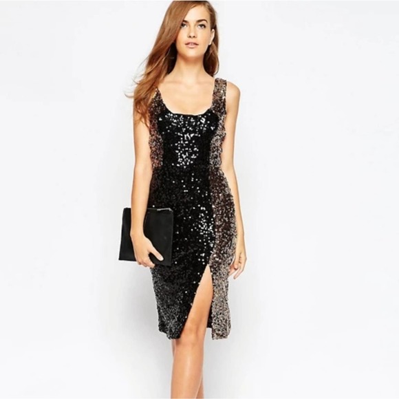 French Connection Cosmic Sparkle Dress NWT - Picture 14 of 15